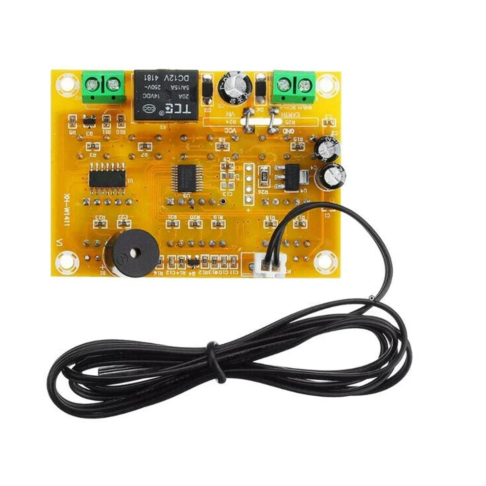 

1 *Цифровой термостат Цифровой термостат -55 ~ +120 ° C 100-240 В, 10 А, синий, красный XH-W1411, контроль температуры