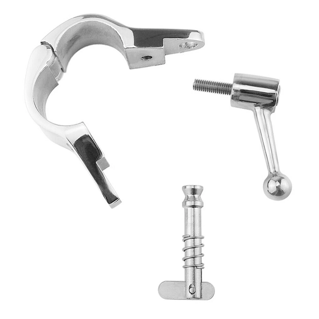 22 مللي متر مسند الذراع المشبك مفتاح معدني قوي مقاومة للتآكل صلابة عالية قارب الأجهزة السفن مشاة البحرية قوارب الكاياك #5