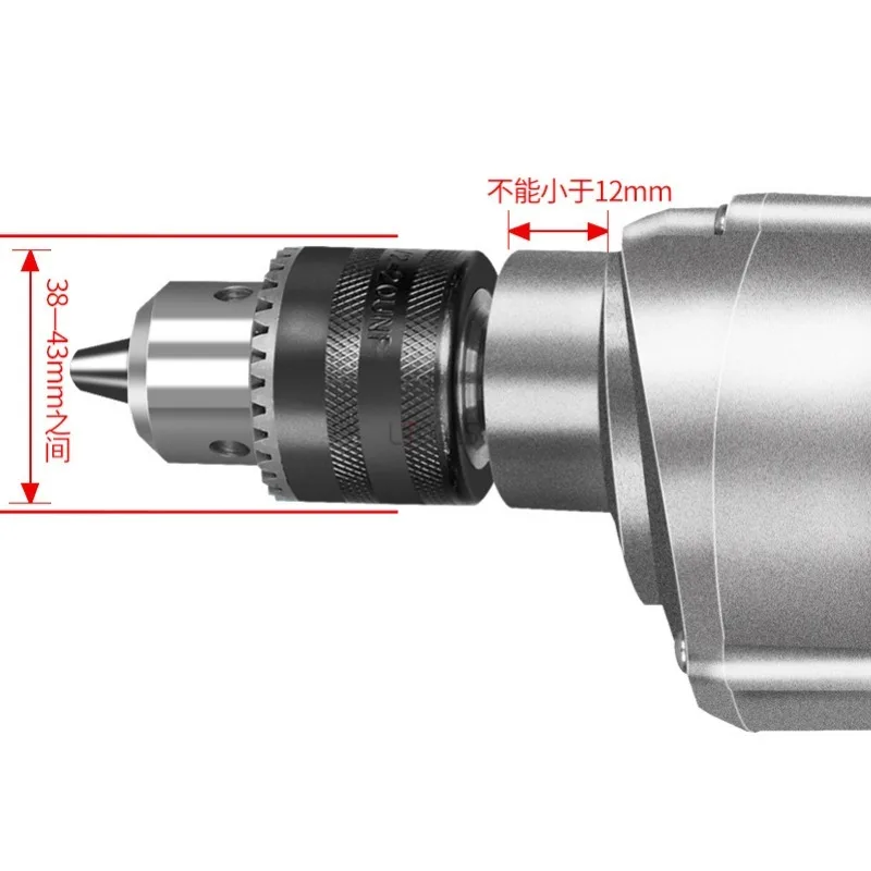 Houtbewerking Gaatopener Boor Bevestigingsbeugel Tenonmachine Insteekpen Hand Elektrische Boor Vierkant Gat Hulpgereedschap