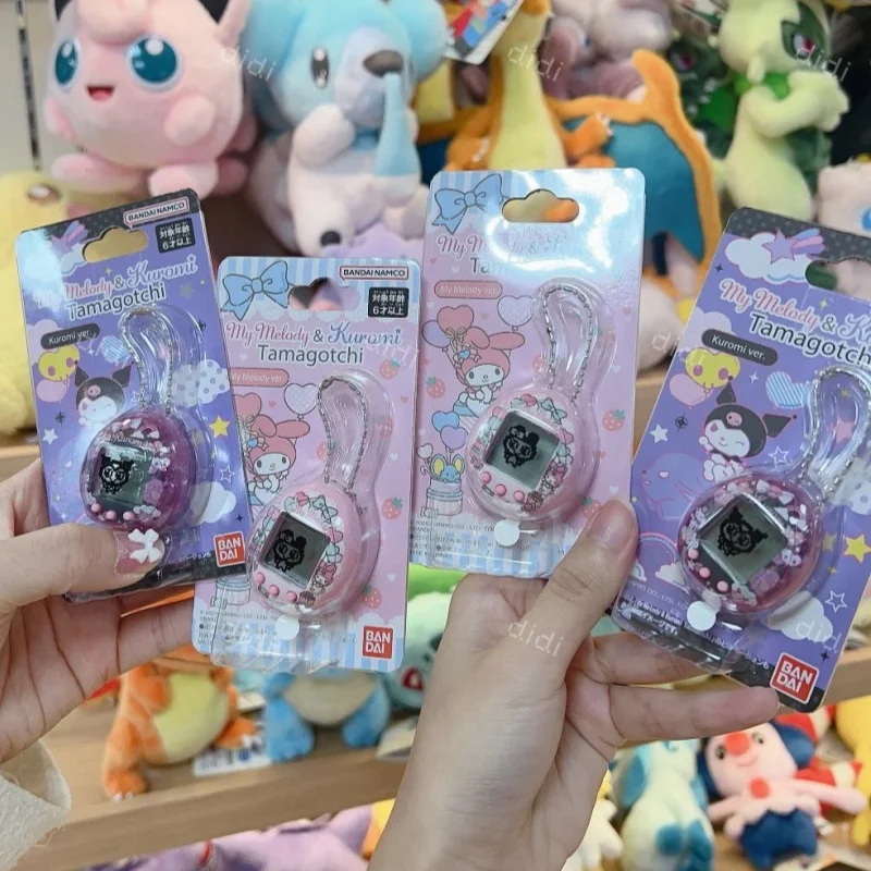 

Bandai Sanrio Kuromi Mymelody Черно-белые коллекционные игрушки для домашних животных Новые товары для ноября