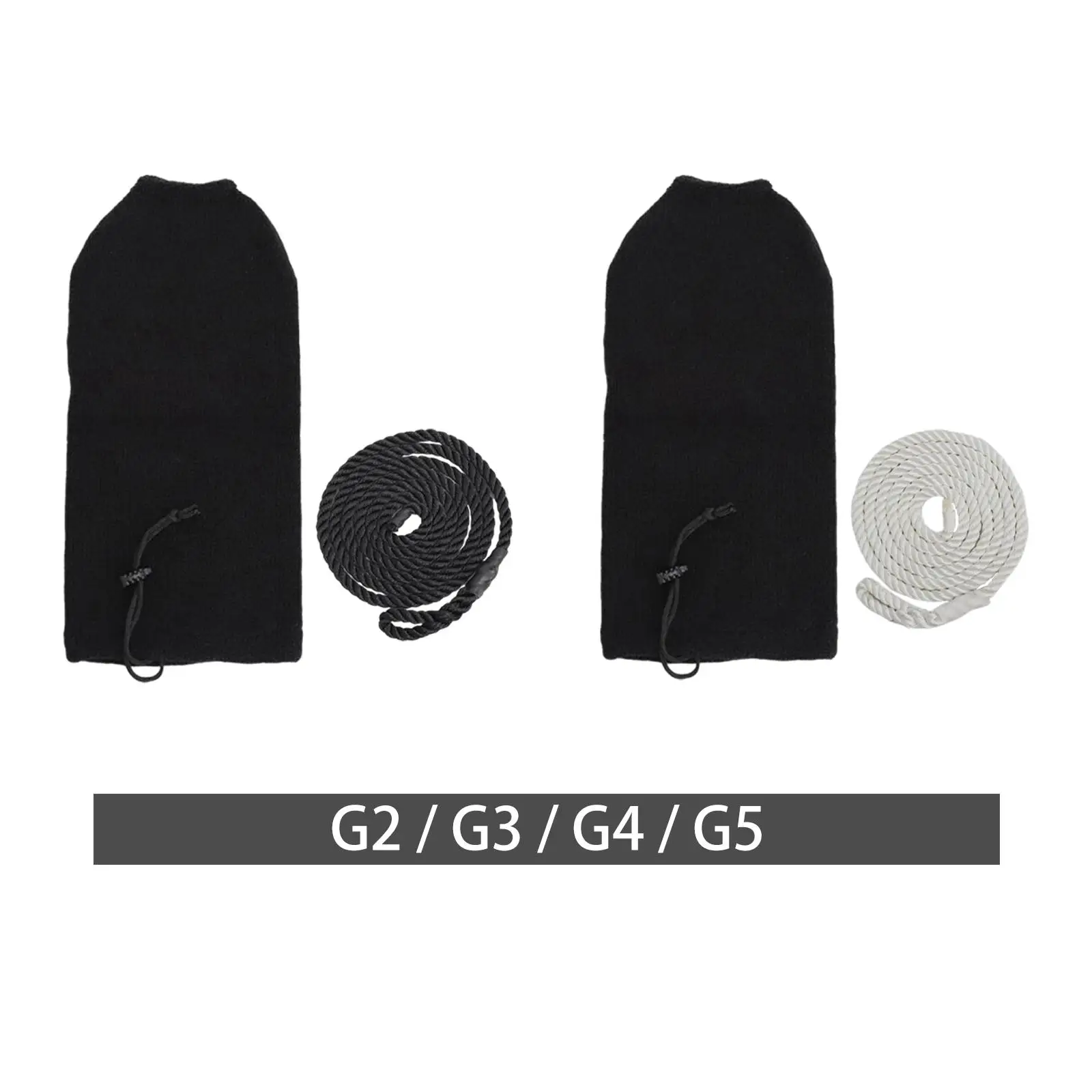 

Чехол для лодки с веревкой, буферный чехол для лодки, носки, эластичный утолщенный морской чехол для парусного спорта