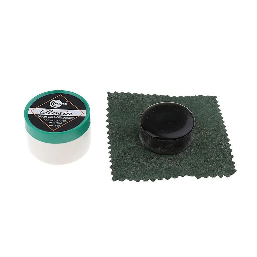 High Performance Violin Rosin Block Low Dust Stringed Instrument Accessory for Viola Cello Violin