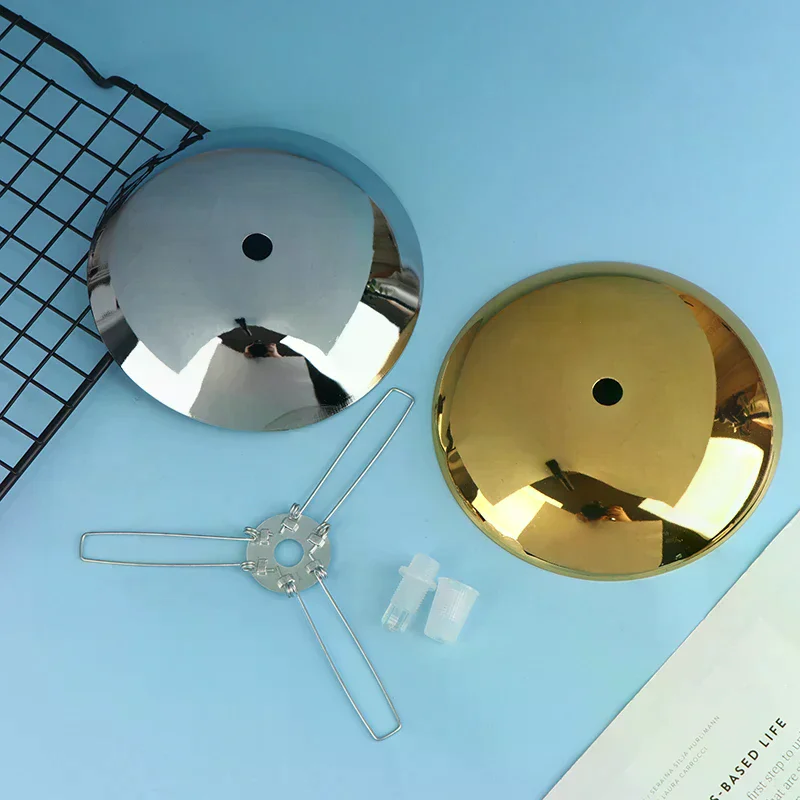 Flying Saucer Arc Cover Tray Pendant Lamp Ceiling Lamp Accessories Three Forks Fixing Spring + Tension Head 1Set
