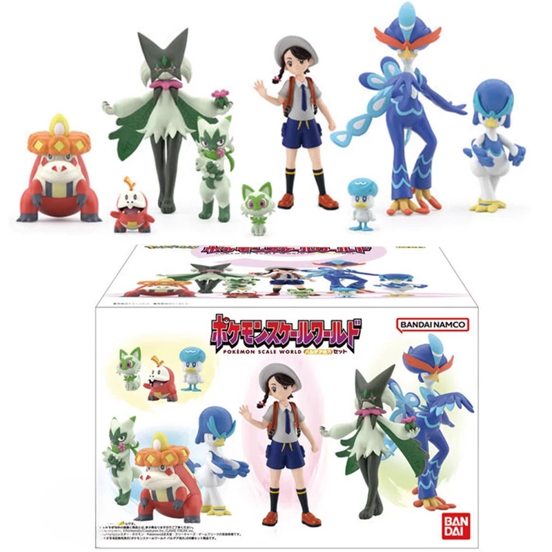 bandai-original-pokemon-scale-world-anime-figure-parthian-jade-01-action-figure-toys-for-kids-gift-collectible-model