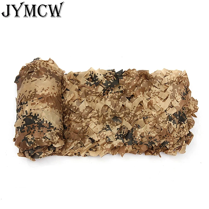 

Camouflage Net Hunting Military Camo Netting 3Mx4M/4Mx5M Outdoor Decoration Camping Sun Shelter Tent Desert Fence Car Covers