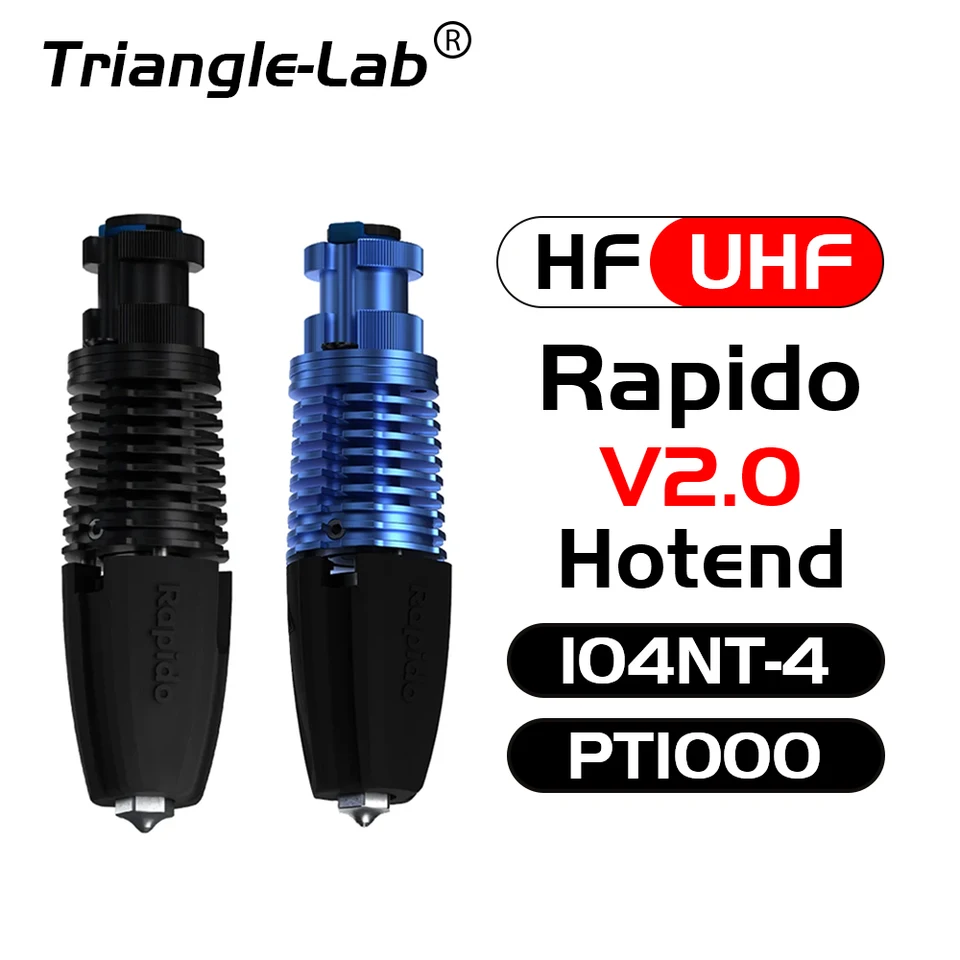 Trianglelab Phaetus RAPIDO HOTEND 2 Yüksek Akış RAPIDO V2 104GT-2