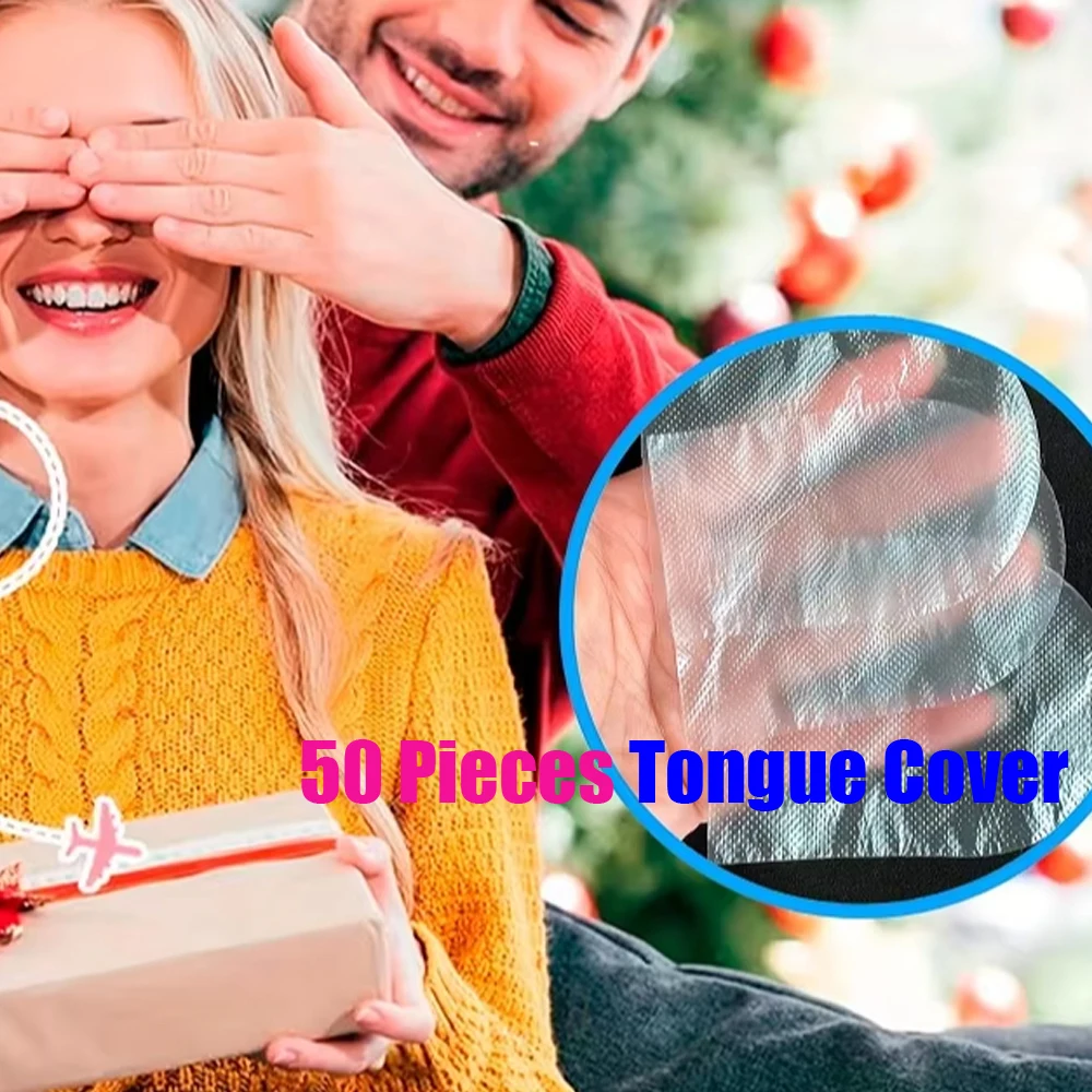 500pcs Disposable Tongue Cover Medicinal Oral Care Protector Block Bitter Taste Avoidance Covers Suitable for Adults or Children