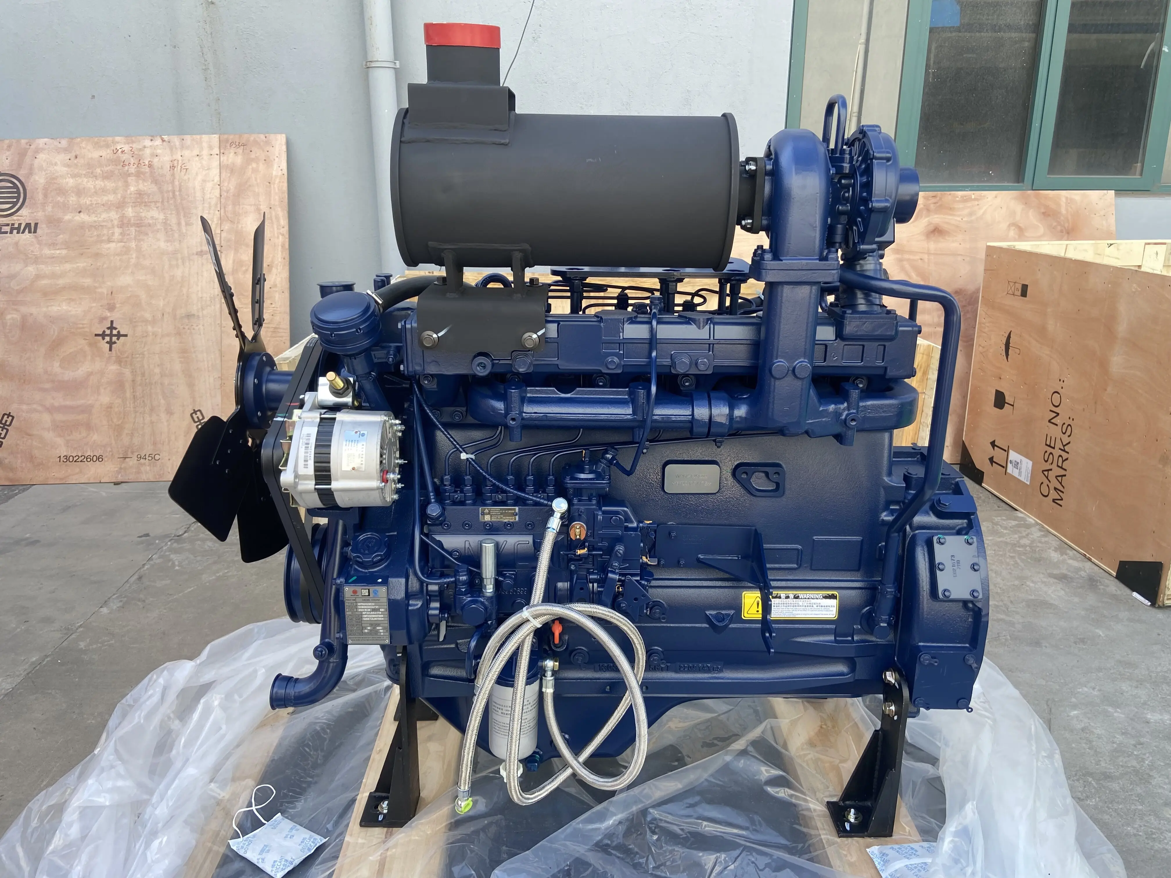 WP6G150E331 Construction Diesel Engine 110kW 147HP 2000rpm Turbo Industrial Engine For Pump Agricultural Equipment