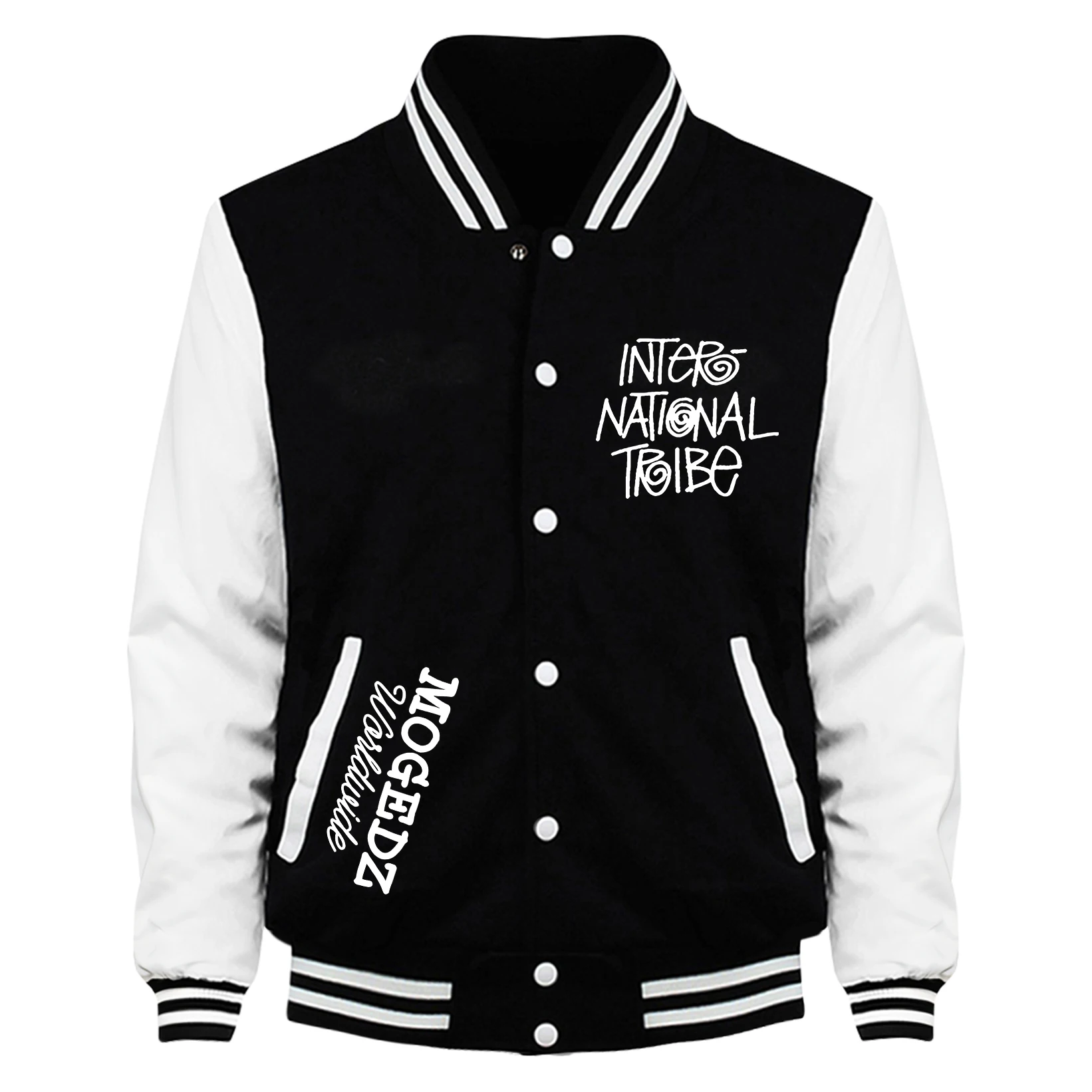 

Intero National S Mogedz Куртки с принтом Мужская мода Пуловер Одежда Мультфильмы Хип-Хоп Мужская одежда Повседневная мужская бейсбольная майка