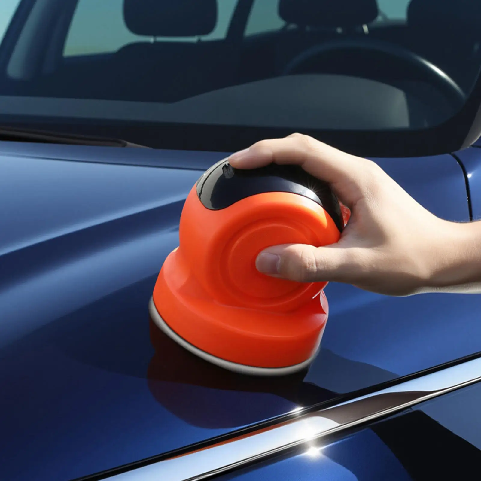 

Buffer Polisher Portable Cordless Cleaning Machine Cordless LCD Display Car Wax Buffer Tool For Waxing Automotive Vehicle Truck