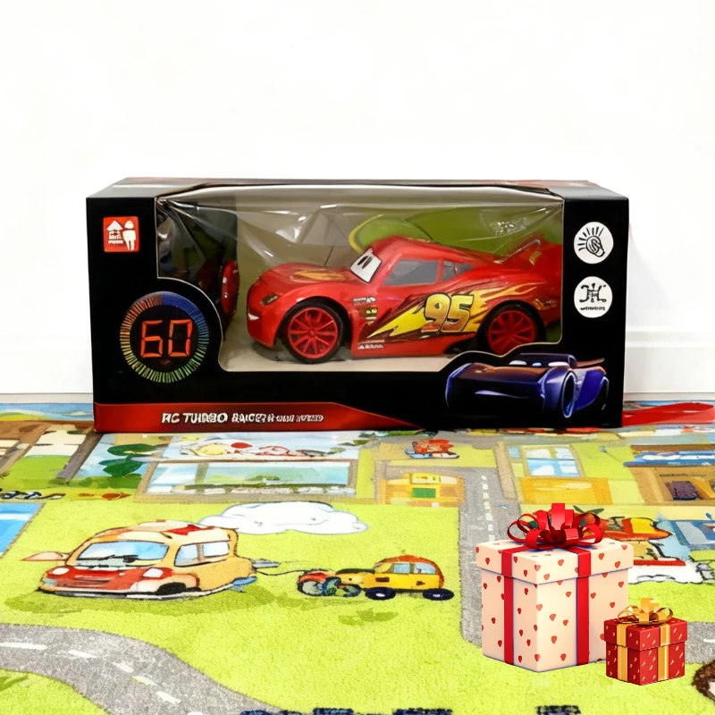 2025 Disney Pixar Cars 3 elektrische speelgoedauto – Lightning McQueen op afstand bestuurbaar racevoertuigspel NIEUWJAARcadeaus voor kinderen