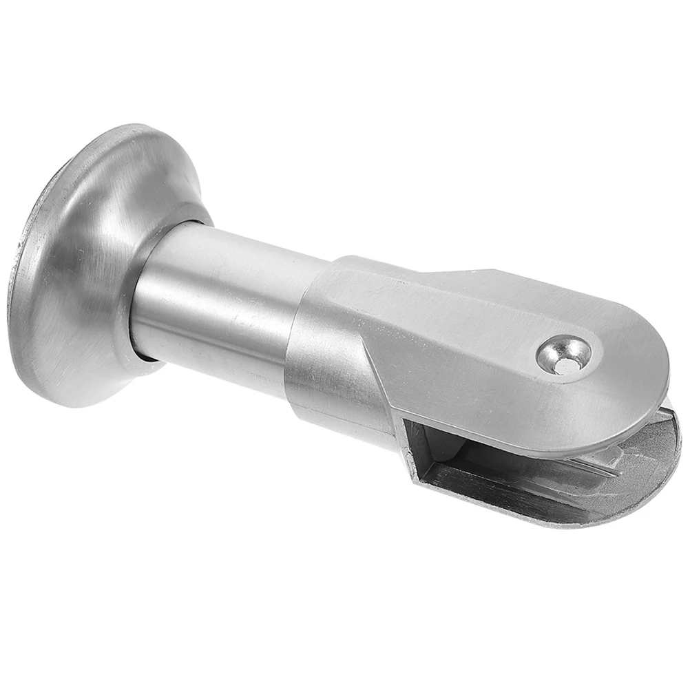 

Stainless Steel Restroom Partition Support Foot Adjustable Height Durable Rust-Resistant Easy Installation Modern Design Toilet