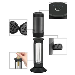 USB Pre Roll Filling Smart Machine Electric Herb Grinder 500mAh Automatic Filler Cone Pre-rolled Tobacco Filler Rechangeable