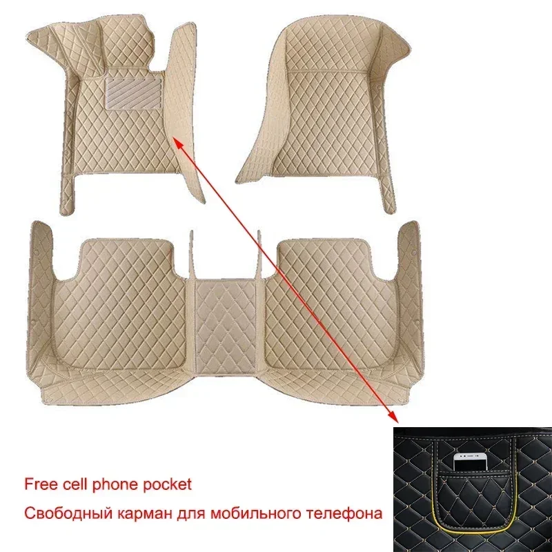 Customized Car Floor Mats for BMW X3 E83 2003-2010 F25 2011-2017 G01 2018-2023 Interior Details Accessories - view 6