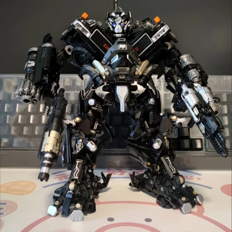 แอปเปิ้ล M06 MPM06 M-06 รุ่น WJ WEIJIANG เวอร์ชัน 2.0 ของเล่นแปลงร่างไอรอนไฮด์ รุ่นขยายใหญ่ ตัวโลหะ แอคชั่นฟิกเกอร์ สีดำ มีสินค้าในสต็อก