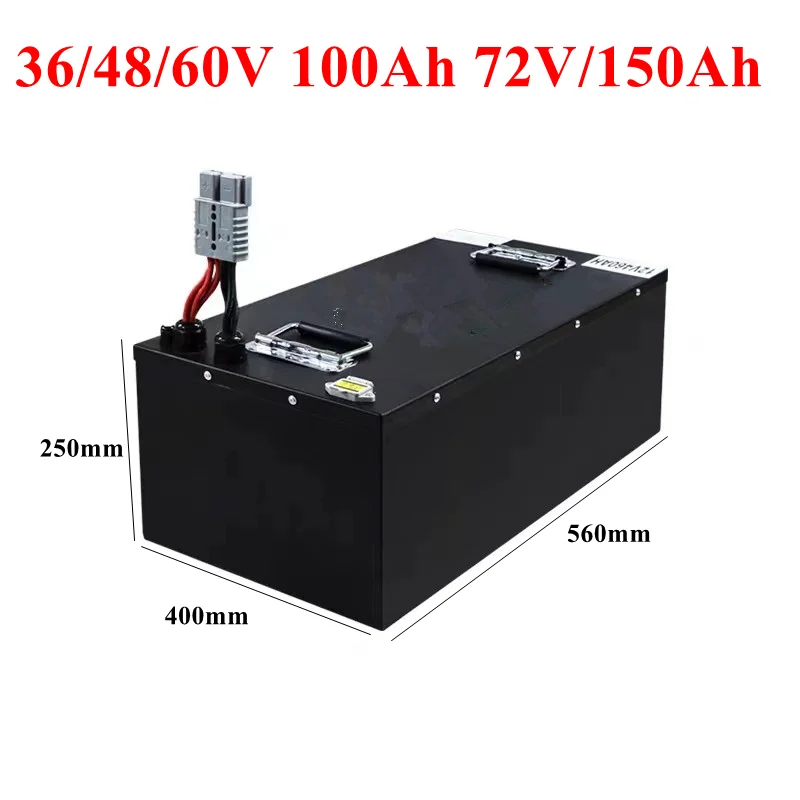 

48V 100AH 200AH 72V 150AH 36V 60V LiFePO4 Battery Lithium iron phosphate For Electric tricycle Golf cart Forklift truck UPS