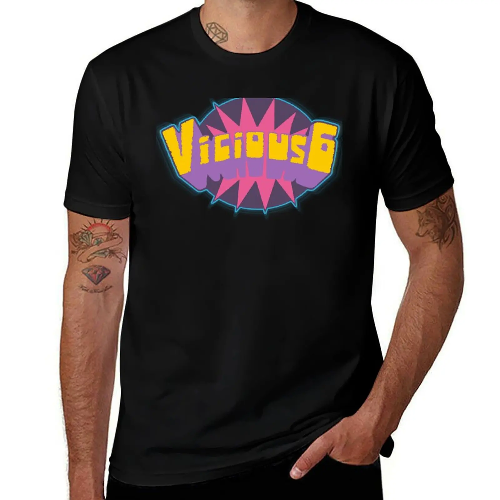 

V6 DESPICABLE VILLAIN T-Shirt Quick Dry Outdoor Sports T-Shirt