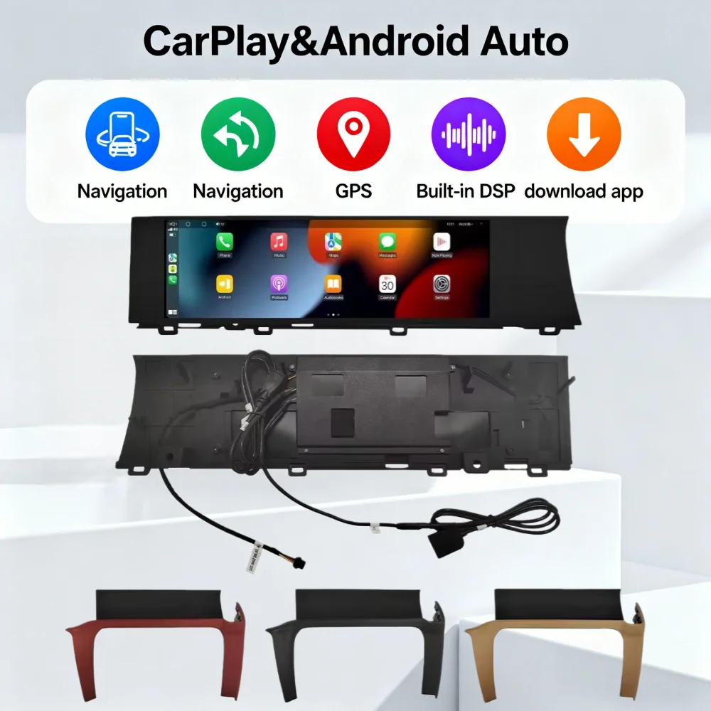For Porsche Cayenne 2018 2019 -2023 Car Copilot Carplay Android Screen GPS Navigation Multimedia Player Head Unit Radio Media