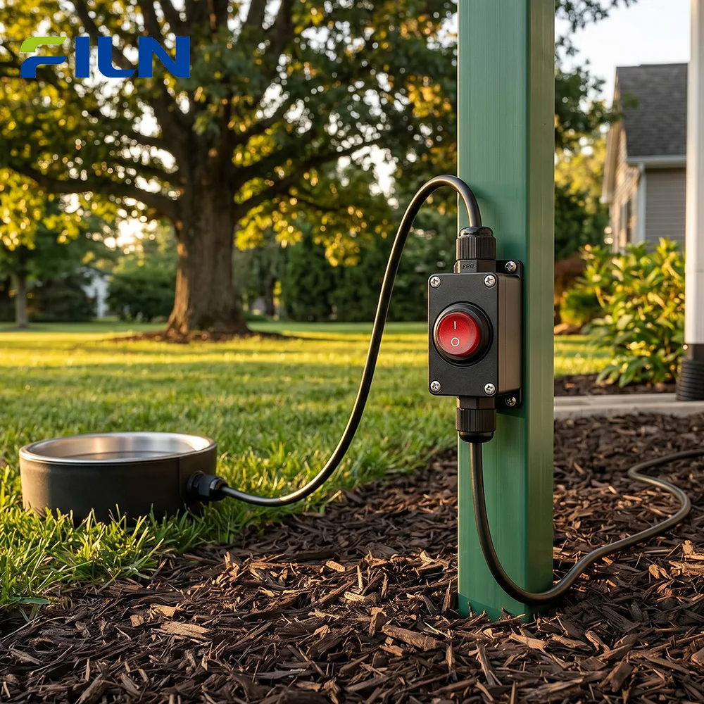 FILN Wasserdichte Anschlussdose Wippschalter IP65 Aufputzmontage 6A 12V 24V 110V 220V EIN/AUS-Schalter für Außenbereich, Boot, Industrie – Detail 7