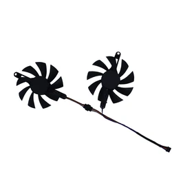 2Pcs/Set,85mm Diameter Size,9.8CM Pitch,T129215SU,GPU Cards Fan,VGA Video Cooler,For AFOX Radeon RX 580 RX580 2048SP 4G 8G