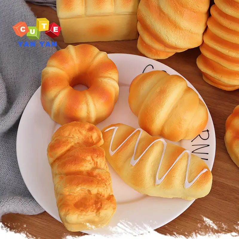 

Artificial Bread Doughnuts Simulation Donut Fake Cake Bakery Room Photography Props Window Decoration Wedding Toys for Children