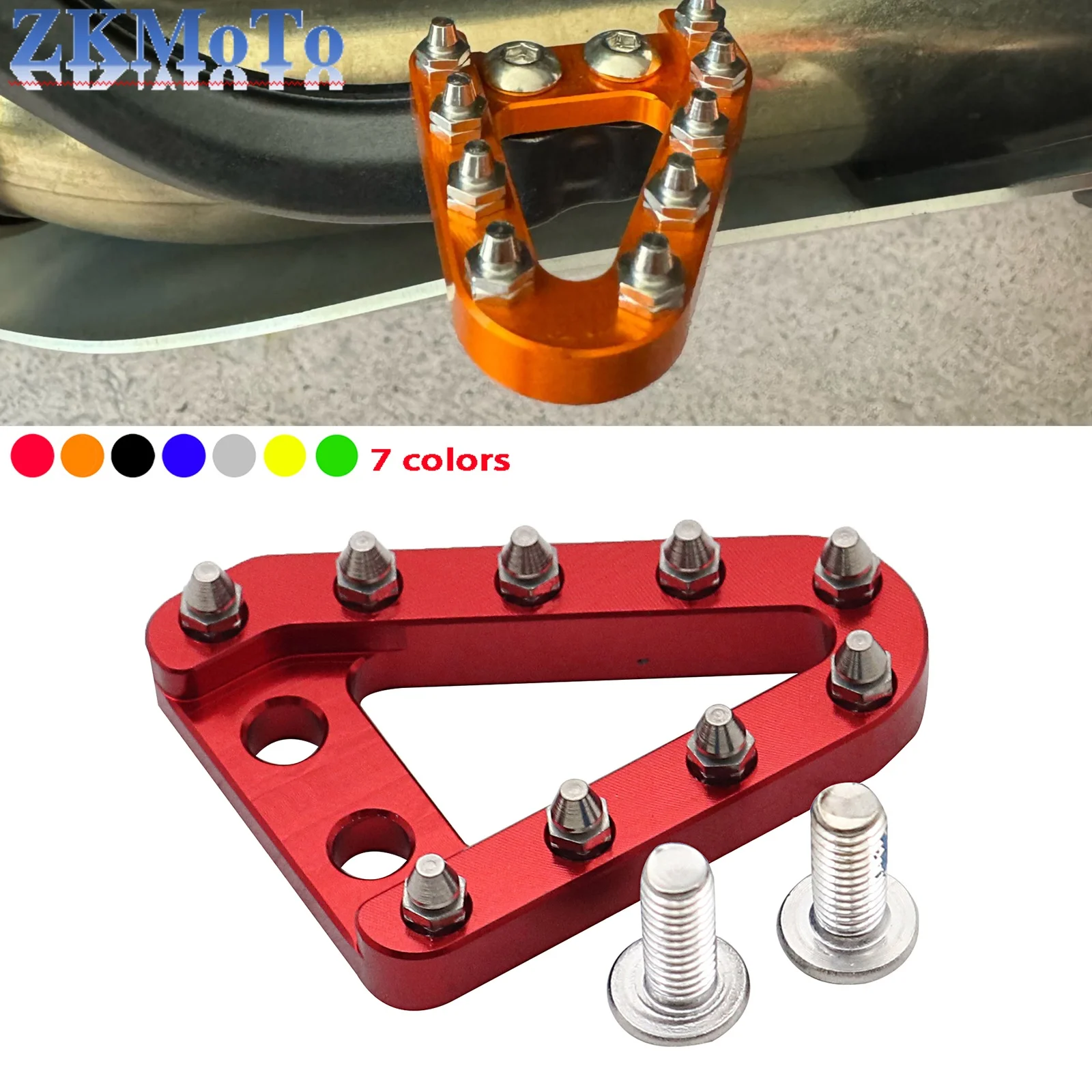 Motocross CNC Rear Brake Pedal Top For Husqvarna TC TE FC FE 125-501cc TC250 TE125 TE250 TE300 For KTM SX SXF XC XCF EXC EXCF