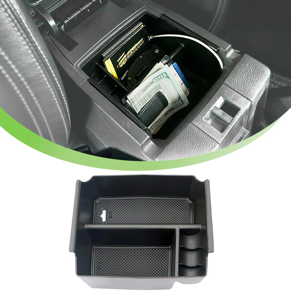 

Armrest Box Organizer Storage Box Phone Coin For Non-slip Pad for Jeep Wrangler JK 2011-2017 Car Interior Accessories