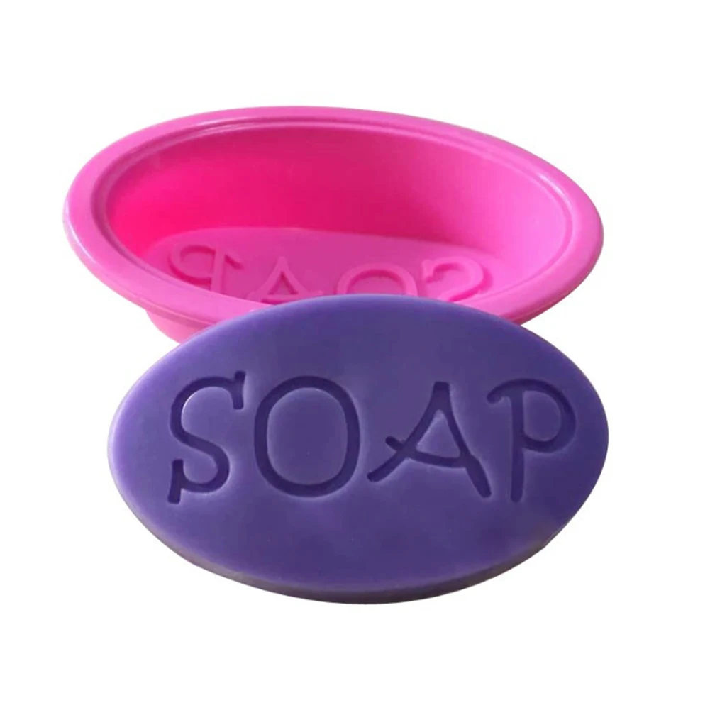 1 Perfect for Handmade Soap Making Baking and More 2PC Reusable Silicone Soap Molds High Temperature Resistance