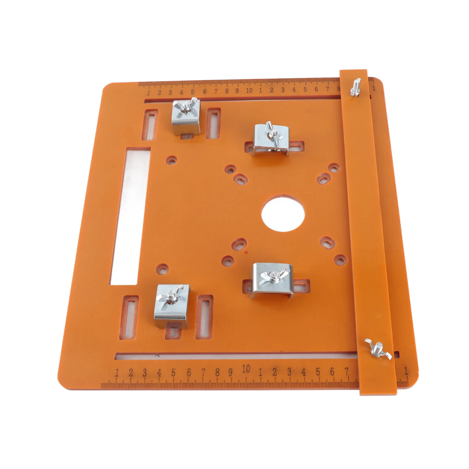 Piastra base per macchina da taglio multifunzionale 90 °   Taglio piatto 45 °   Taglio diagonale adatto per la rifilatura della macchina per marmo da 4 pollici