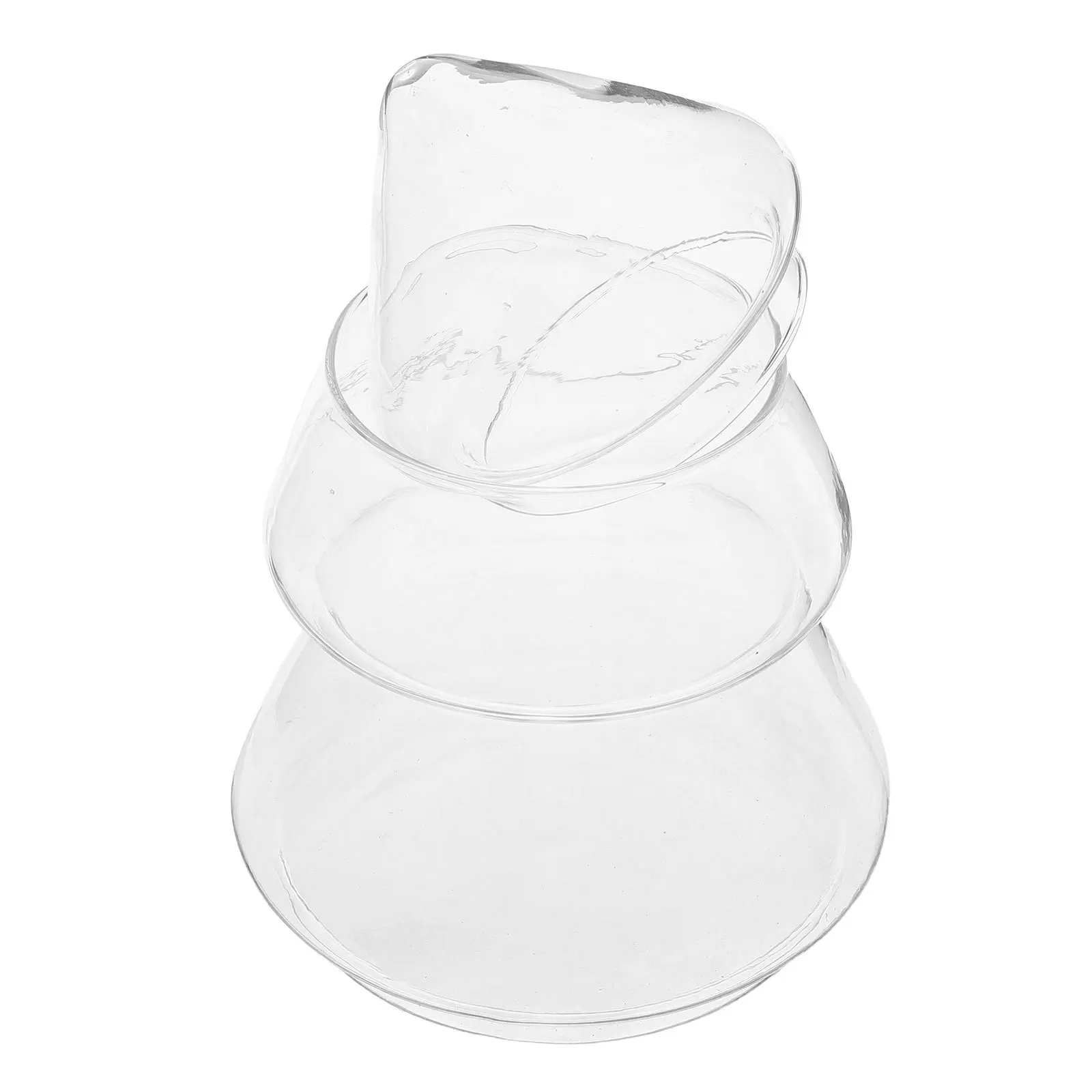 

Glass Christmas Tree Candy Jar Transparent Covered Xmas Cookie Storage Holiday Snack Container Candy Bowl Glass Festival Jar