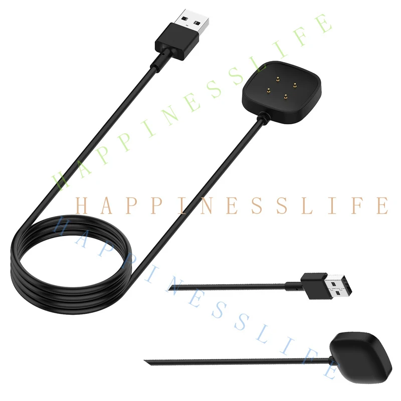 Y...Magnetic Charging Cable Fit For Fitbit Versa 4/Versa 3/Sense/Sense 2 Smart Watch