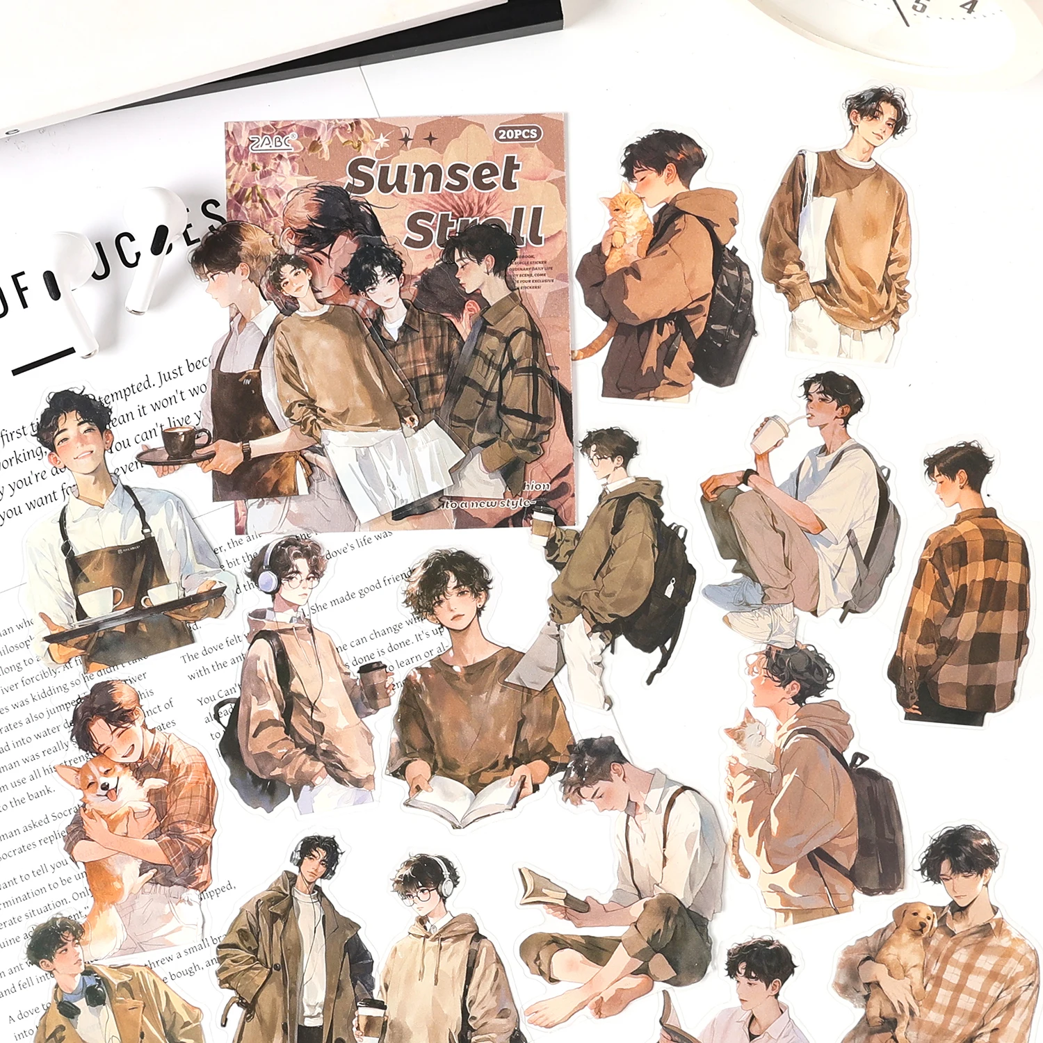 سكرابوكينغ ملصقات 20/120 قطعة Kawaii شخصية ملصق حزمة DIY بها بنفسك الهاتف الأمتعة دراجة نارية حقيبة كمبيوتر محمول أعواد تزيين #1