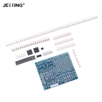 1 takım SMD/SMT bileşenleri lehimleme uygulama kurulu elektronik proje kitleri DIY lehimleme aksesuarları kiti