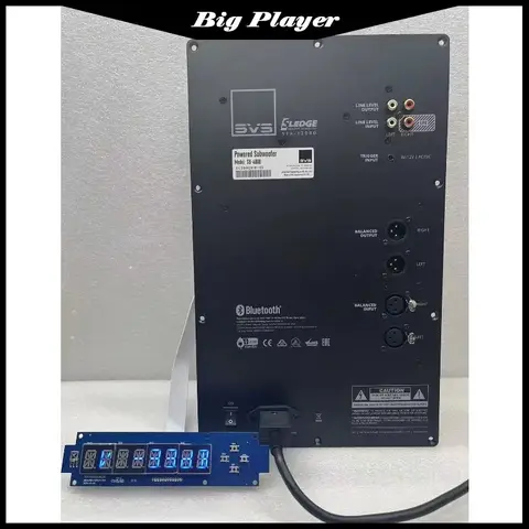 Febbre Scheda amplificatore musicale Home Theater ad alta potenza Subwoofer classificato da 1200 Watt Controllo app Bluetooth SVS