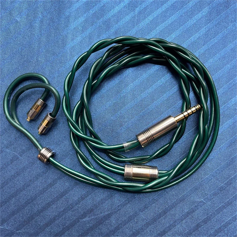 Litz Cord Đơn Tinh Thể Đồng Mạ Bạc Tai Nghe Nâng Cấp Dây 560 Core Mmcx/0.78/Im50/70/Ie40/A2dc/IE900