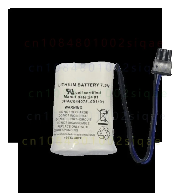 FOR ABB IRC5 Robot SMB Module Battery 3HAC044075-001 7.2V Industrial PLC Lithium Backup Battery