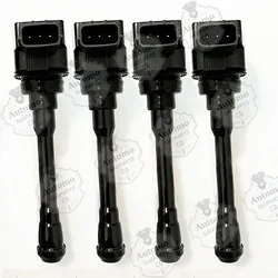 4PCS 22448-1KT0A 224481KT0A Ignition Coil for Nissan Altima Cube Murano Sentra Rogue NV200 Pathfinder Versa 1.8L 2.0L 2.5L