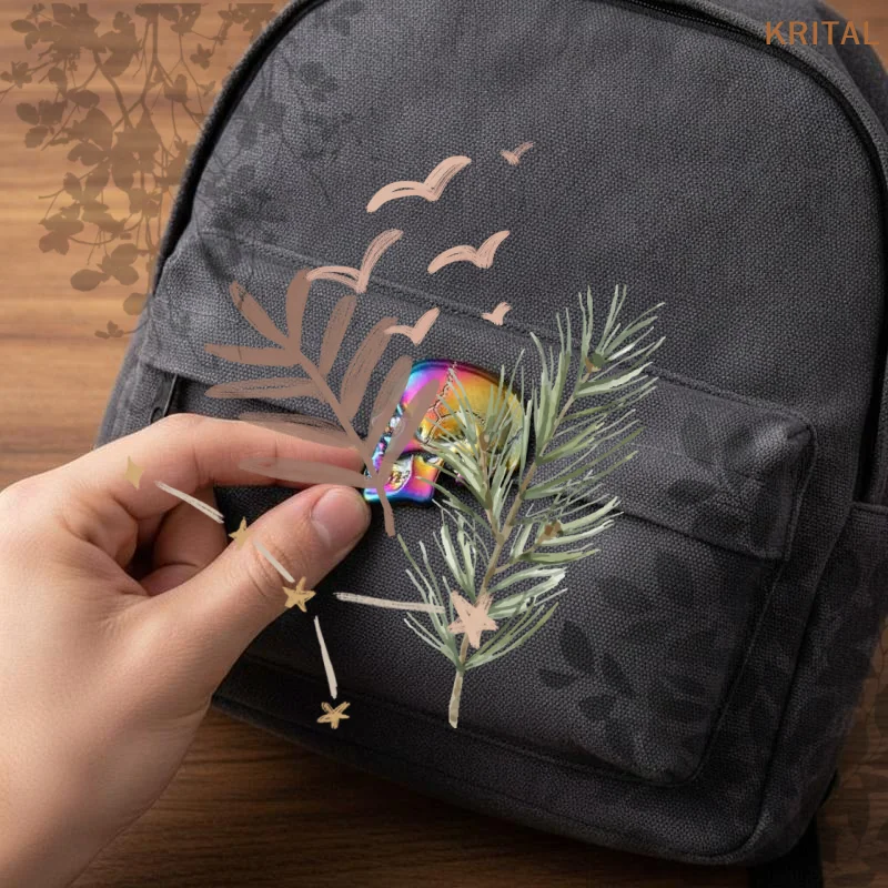 Iridescent Crack‑Skull Enamel Lapel Pin Gothic Metal Badge Halloween Punk Accessory For Jacket Backpack Decor Gift