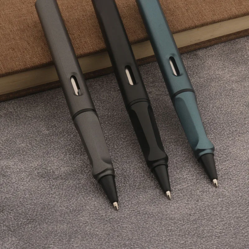 3PC/10PC Pen Refills Roller Ball Pen Plastic Ink Pen Matte Green Signature Stationery Office School Supplies Writing Gift