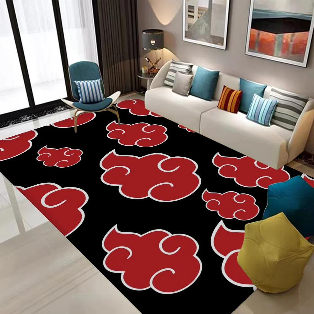 Japanese Anime Red Cloud Kitchen Mat Nordic Style Bedroom Living Room Doormat Home Balcony Anti-Slip Welcome Rug