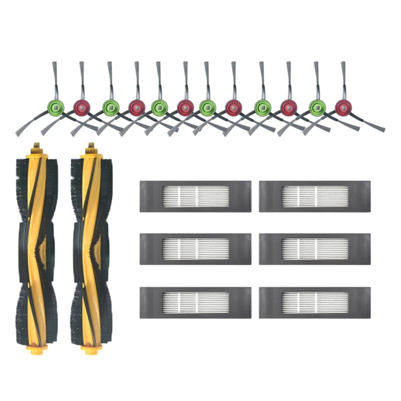 AC66 для ECOVACS DEEBOT OZMO 920 950 T8 T9 AIVI MAX N8PRO робот-пылесос основная/боковая щетка HEPA-фильтр