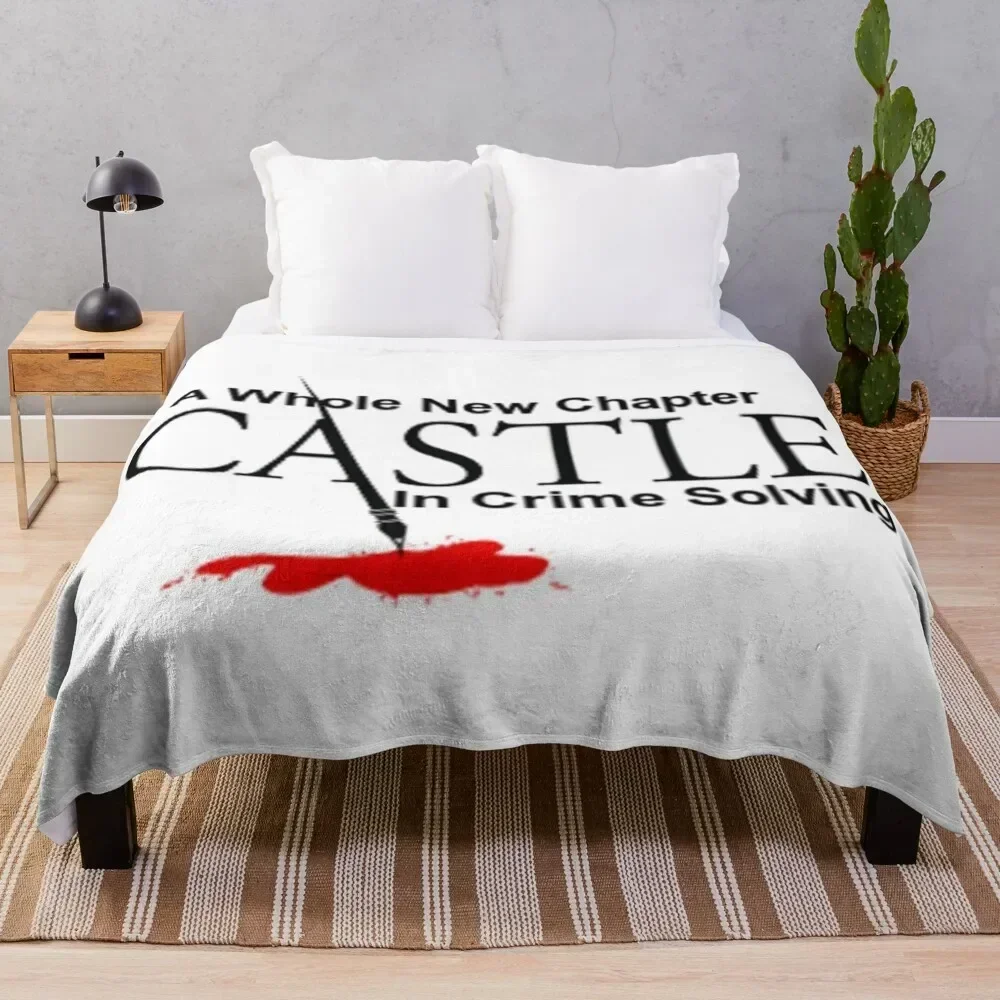 

Castle Throw Blanket Cozy Warm Blanket for Bed Room Decor