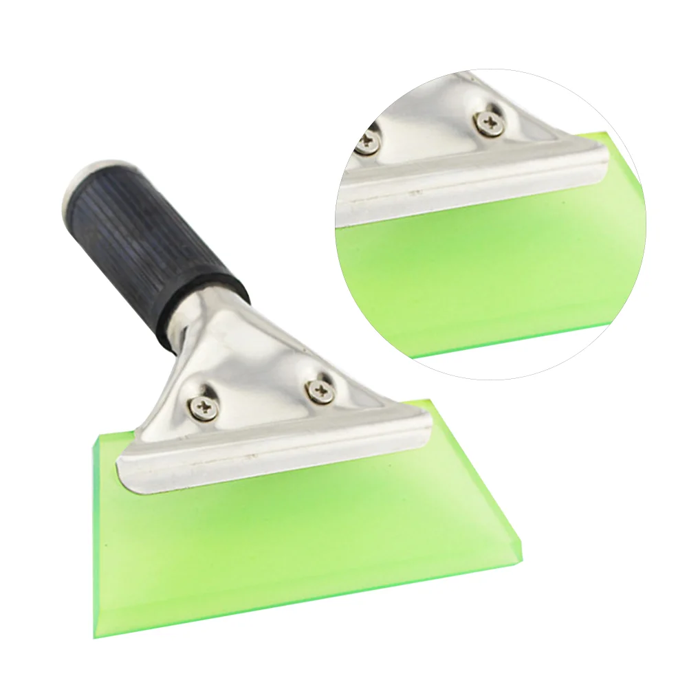 

Ice Scraper with Brush Cars Snow Windshield Stainless Steel for Rubber Sleeve