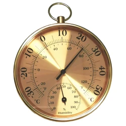 Green House Thermometer Hygrometer Accurate Temperature and Humidity Monitor 10cm Size for Home Office Lab Y5GB