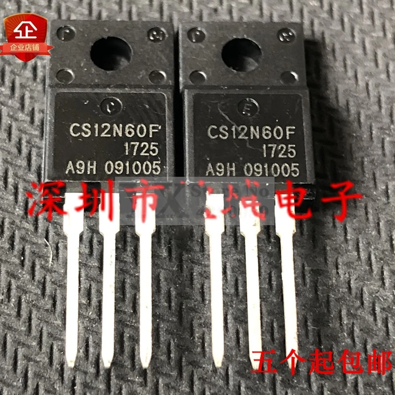 5-20PCS CS12N60F 12N60F  F 600V 12A