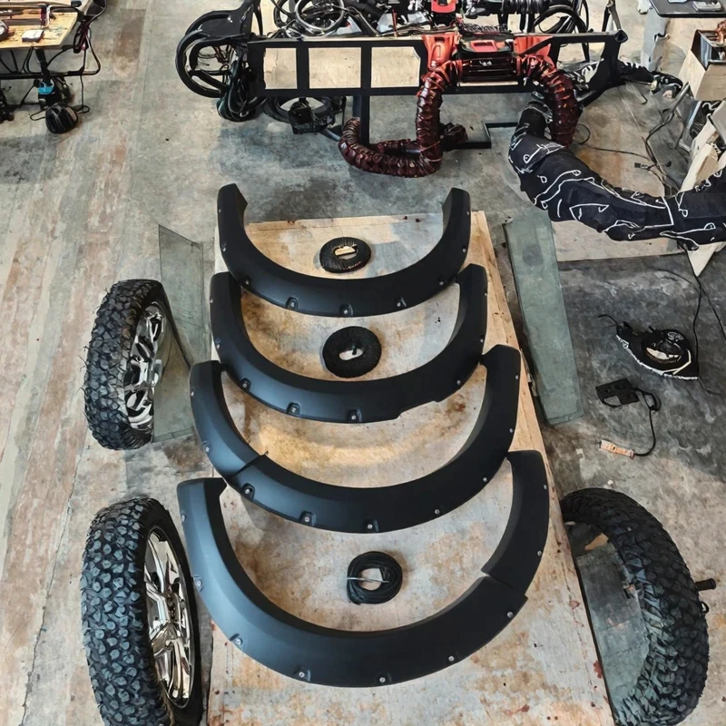 

Bushwacker Designed 2023 Ranger Wildtrak Wheel Arch Accessories Fender Flares Parts Car Body Kits