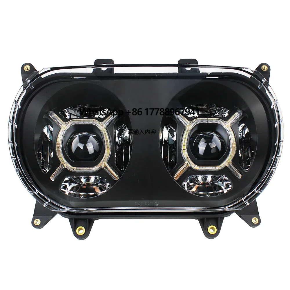 

Double Head Light for Road Glide Headlight for Motorcycle Lights 2015 2016 2017