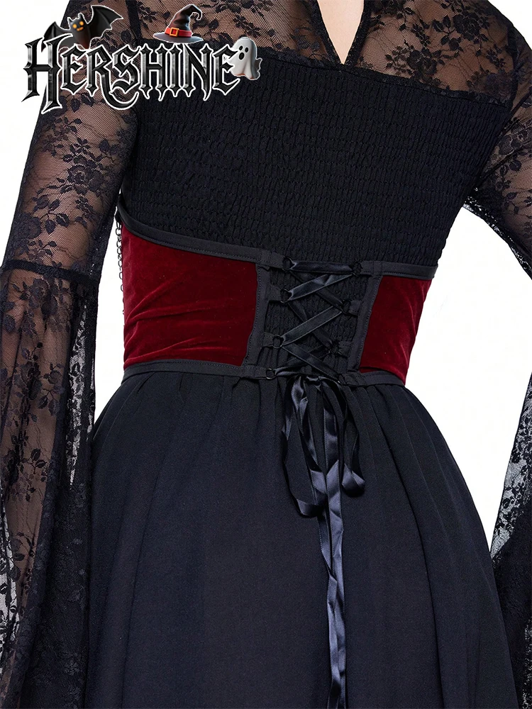 여성용 레드 벨벳 크로스 체인 허리띠 Y2K 고딕 다크 펑크 스타일 섹시하고 패셔너블한 할로윈 액세서리 1개