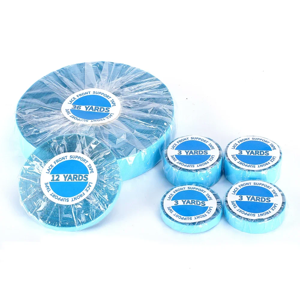 

Lace front Wig /Toupee Adhesive Walker Double Sided Hair Extension Tape 3/12/36 Yards strong hold Adhesive For human hair