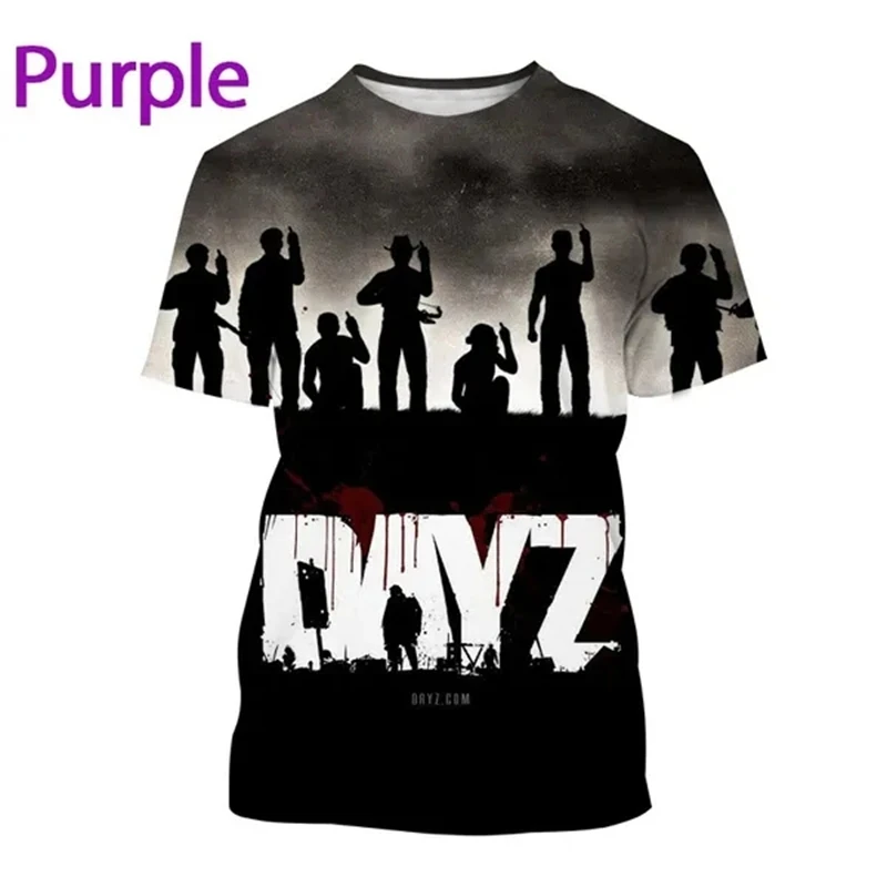 DayZ 3D T Shirt Creative Fashion Standalone Game Men Women Hip Hop Rock Fun Streetwear Unisex Harajuku Casual Russian Army Tops